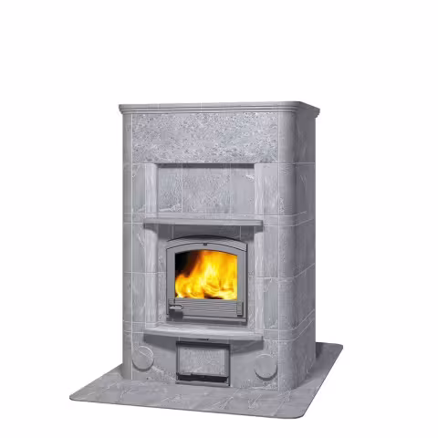 Дровяная печь с духовкой TLU 2480 Туликиви Classic, 1680мм, нижнее подключение