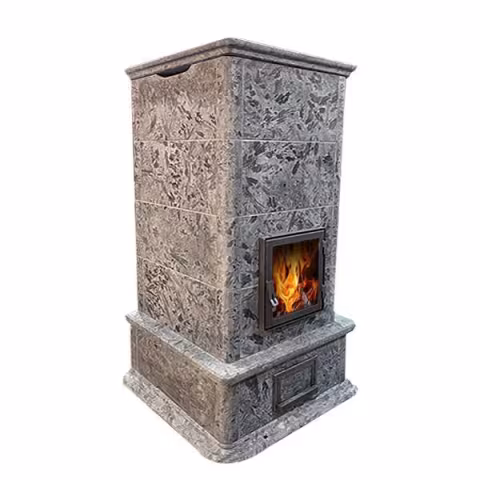 Теплонакопительная печь-камин Talkorus TOWER 15/1570