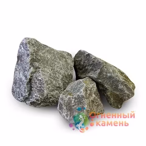 Камни для печей Огненный камень Порфирит обвалованный 20 кг, коробка