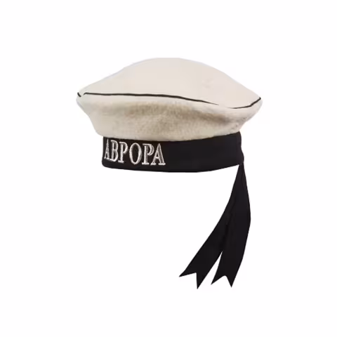 Шапка бескозырка "АВРОРА" для бани и сауны (арт.30996)