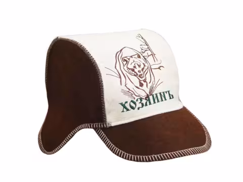 Бейсболка "Хозяинъ" для бани
