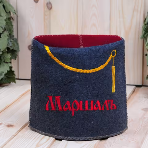 Папаха "Маршал" для бани