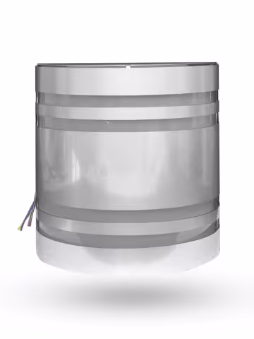 Абажур Steam&Water - HI-TECH (LED) - угловой *150