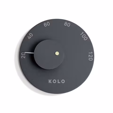 Термометр для сауны Kolo 2 черный