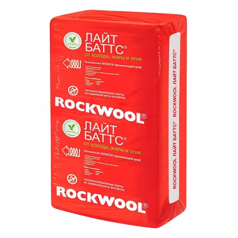 Утеплитель Rockwool Лайт Баттс