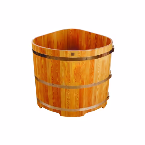 Купель Maestro Woods Угловая, лиственница натуральная 1,40x1,40 H=1,0м