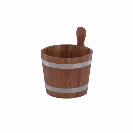 Ушат для бани BentWood лиственница морёная