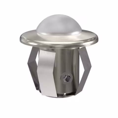 Cariitti 1540054 - Линза Cariitti CR05 M8 прозрачная, втулка хром, шт