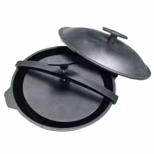 Гриль-жаровня Литком Сибирячка со шлифованным дном (КСГ280/55ШКр)