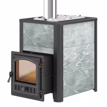 Дровяная печь Эверест Everest 24 Лёгкий пар Талькохлорит S-20