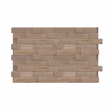 3D Панель из Кедра Bentwood