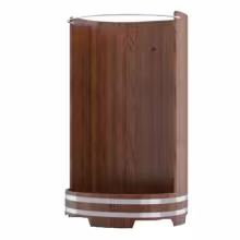 Душевая кабина BentWood лиственница морёная рустик 950х1200х2000 мм