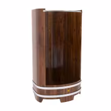 Душевая кабина BentWood лиственница морёная премиум 950х1200х2000 мм