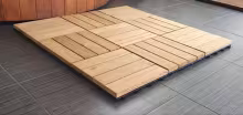 Садовый паркет POLARSPA из термодерева