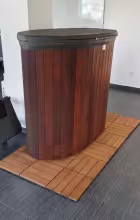 Садовый паркет POLARSPA из термодерева