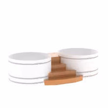Подиум на 2 купели BENTWOOD D 2,0