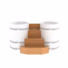 Подиум на 2 купели BENTWOOD 0,69х1,31