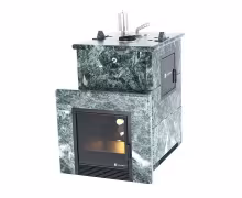 Дровяная печь EASYSTEAM Анапа М2 сталь AISI 430 змеевик