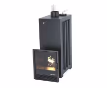 Дровяная печь EASYSTEAM Геленджик (базовая модель) сталь AISI 430