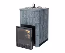 Дровяная печь EASYSTEAM Южная 16, сталь AISI 321 талькохлорит