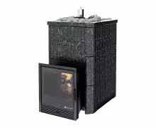 Дровяная печь EASYSTEAM Южная 16, сталь AISI 321 пироксенит