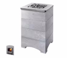 Дровяная печь 27 кВт Туликиви Classic, 1290мм, портал Р2