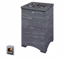 Дровяная печь 37 кВт Туликиви Nobile, 1290мм, портал Р2