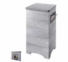 Дровяная печь 37 кВт Туликиви Classic, 1590мм, дверца сбоку, портал Р1