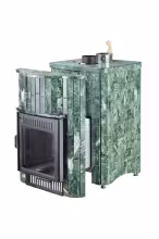 Дровяная печь Ферингер Квадра ПС (Змеевик+Сильвия Оро) закрытая каменка