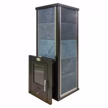Дровяная печь Klover RT 20-RV (жадеит 30мм)