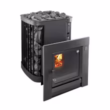Дровяная печь Kastor Saga 30T Black