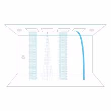 Туннель впечатлений Rainz - Туннель впечатлений RAINZ TUNNEL4+ (4 станции, 2 боковых, Бизнес пакет, 5 ароматов в комплекте)