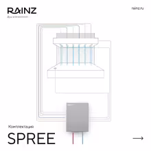 Горизонтальный душ впечатлений Rainz SPREE