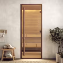 Дверь для хамам Doorwood АРТ Wood 21