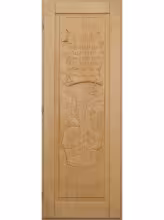 Дверь для бани и сауны Doorwood "Указ" кавказская липа