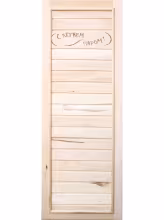 Дверь для бани и сауны Doorwood "Вагонка эконом"