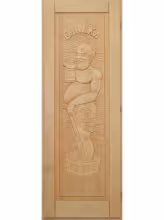Дверь для бани и сауны Doorwood "Дед" кавказская липа