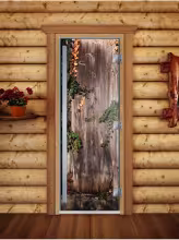 Дверь для бани и сауны Doorwood Престиж Фотопечать А030 700х1900 мм