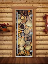 Дверь для бани и сауны Doorwood Престиж Фотопечать А047 700х1900 мм