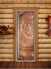 Дверь для бани и сауны Doorwood Престиж Фотопечать А049 700х1900 мм