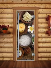 Дверь для бани и сауны Doorwood Престиж Фотопечать А058 800х2000 мм