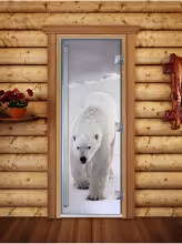 Дверь для бани и сауны Doorwood Престиж Фотопечать А062 700х1900 мм