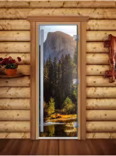 Дверь для бани и сауны Doorwood Престиж Фотопечать А090 700х1900 мм