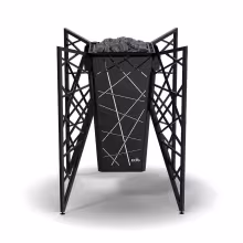 Электрическая печь EOS Structure 6кВт Anthracite