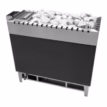 Печь для сауны LANG VAPOTHERM серия VG90 27 кВт + 3 кВт (антрацит) + АВТОДОЛИВ
