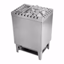 Печь для сауны LANG VAPOTHERM серия V50 9 кВт + 1,5 кВт (нержавеющая сталь)