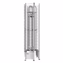 Электрическая печь Sawo Tower вертикальная, круглая, 9 кВт, TH6-90NS-P, выносной пульт (пульт и блок мощности покупается отдельно)