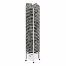 Электрическая печь Sawo Tower вертикальная, круглая, 10,5 кВт,TH6-105NS-P, выносной пульт (пульт и блок мощности покупается отдельно)