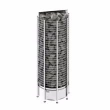 Электрическая печь Sawo Tower вертикальная, пристенная, 10,5 кВт, TH6-105NS-WL, выносной пульт (пульт и блок мощности покупается отдельно)