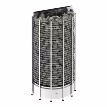 Электрическая печь Sawo Tower напольная пристенная, 18,0 кВт, нерж. сталь, артикул TH12-180NS-WL-P, выносной пульт (пульт и блок мощности покупается отдельно)